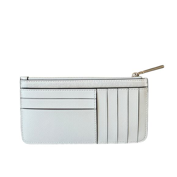 Kate Spade Oh What Fun Nutcracker Large Slim Card Holder Meringue NEW - Picture 4 of 14